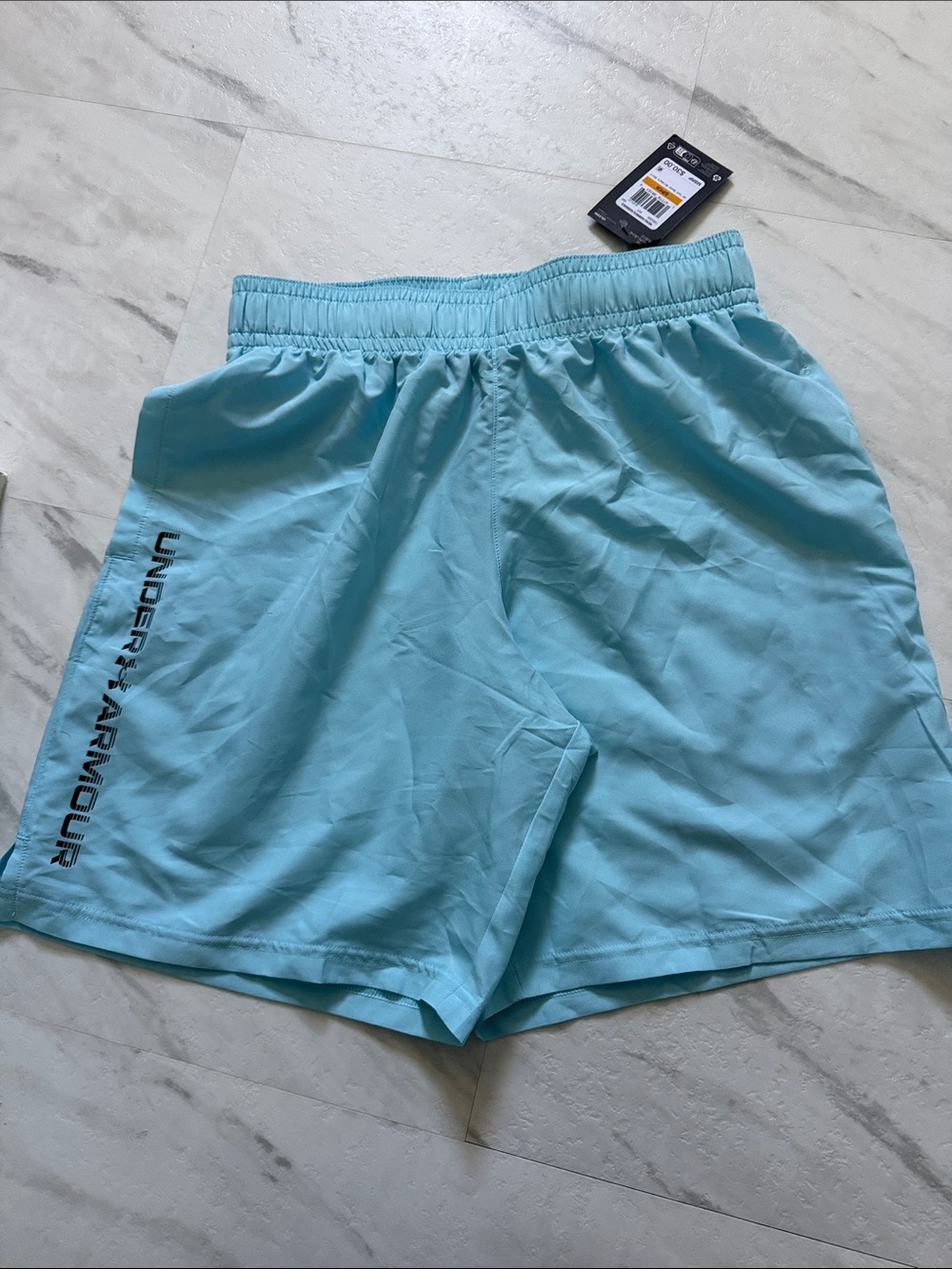 Under Armour Men's Aqua Athletic Shorts